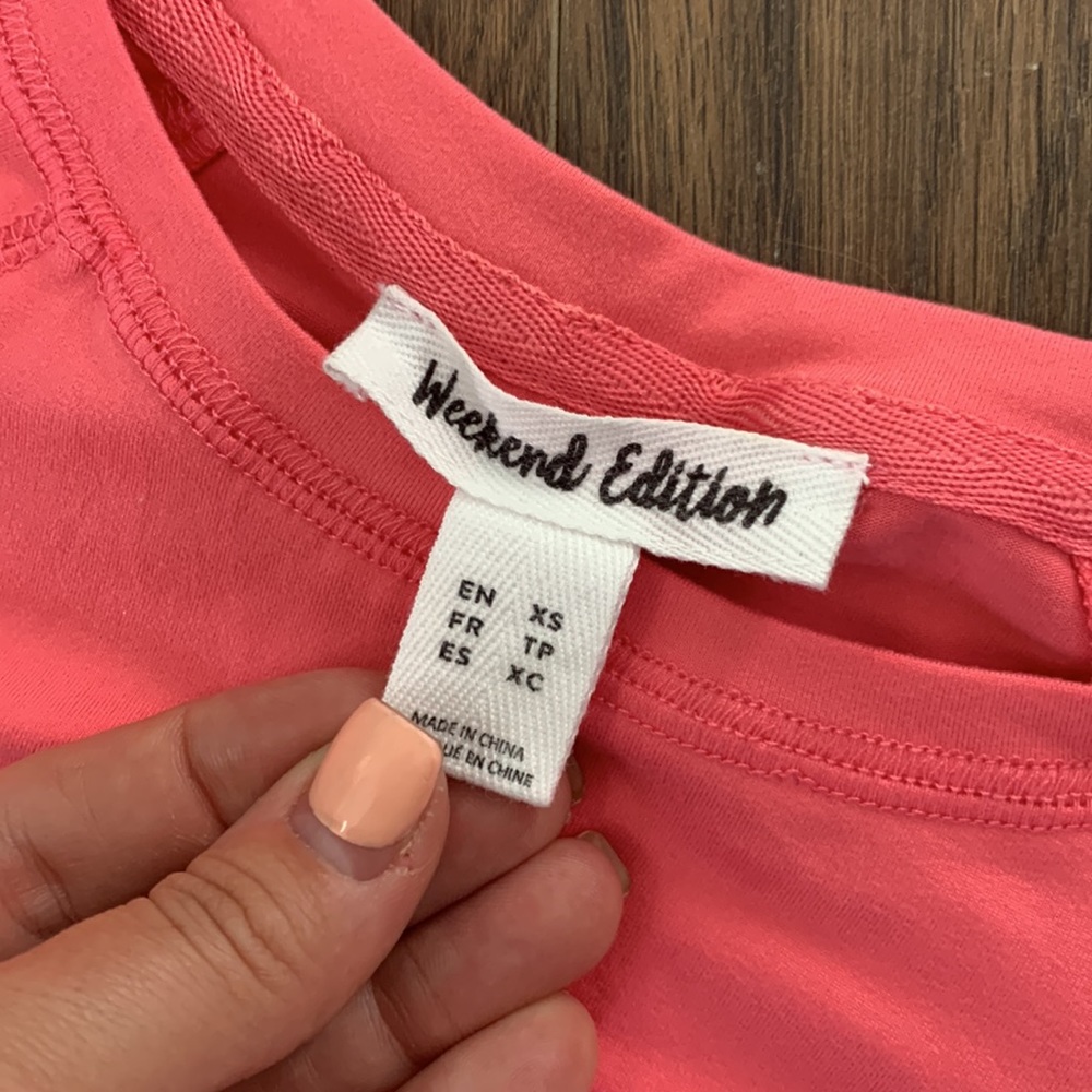 Women's Pink and Blue Pajama Set - Picture 2 of 3